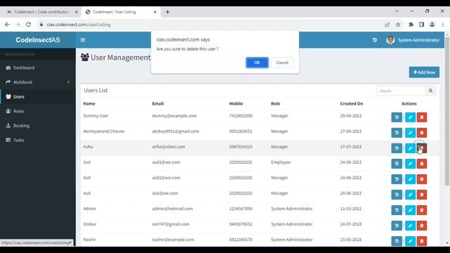 Free CodeIgniter admin panel with user roles and rights #codeigniter #php | demo in Hindi смотреть онлайн