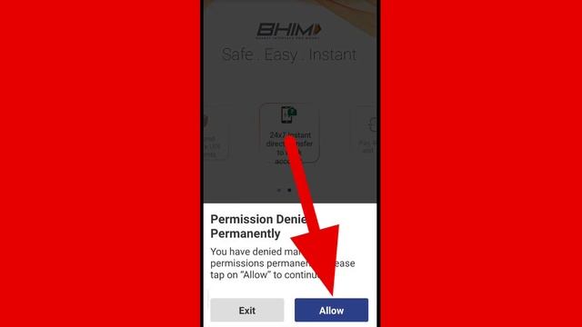 Fix Permission Denied Permanently | You Have Denied Mandatory Problem In BHIM App Android