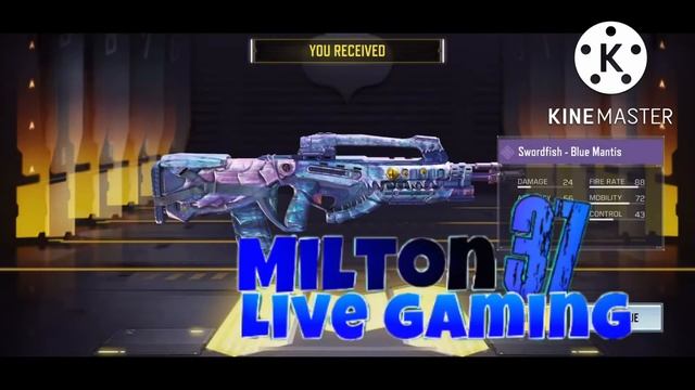 *NEW* FREE SWORDFISH - BLUE MANTIS UNLOCKING ON COD MOBILE!!! - Milton37LiveGaming смотреть онлайн