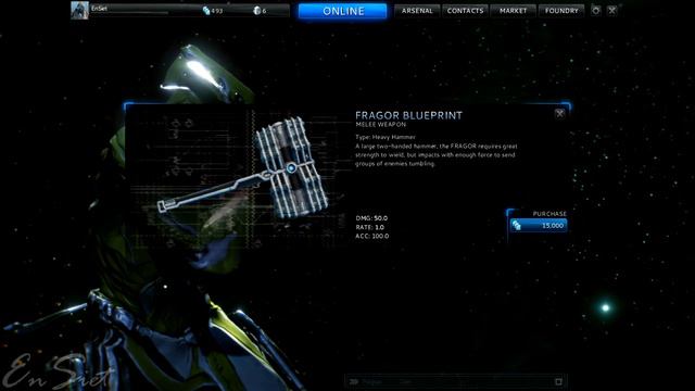 Warframe Construccion Fragor / Make Fragor смотреть онлайн