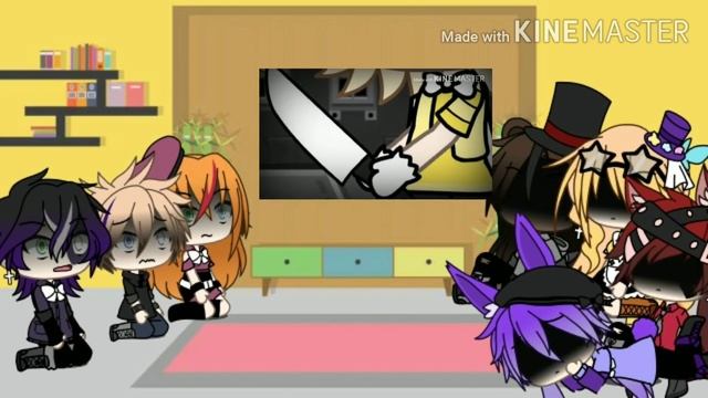 Fnaf 1 and Afton Family react to | Memes | Control | Lovely | смотреть онлайн