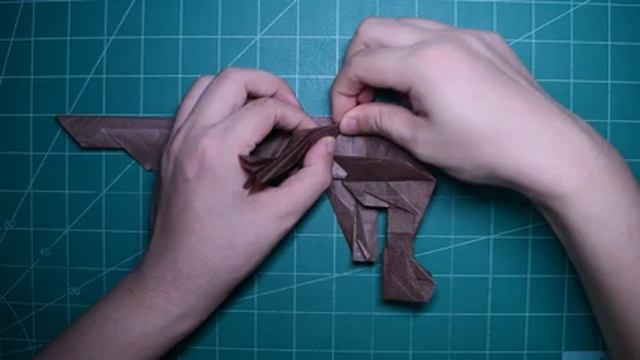 Origami Carnotaurus | Origami Tutorial | Level 3 | Episode 1