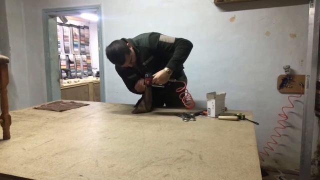 Перетяжка Табурета своими руками за 5 минут DIY смотреть онлайн