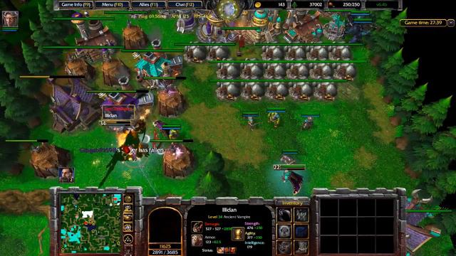 Warcraft 3 Reforged | Vampirism Fire - Human gameplay #109 смотреть онлайн
