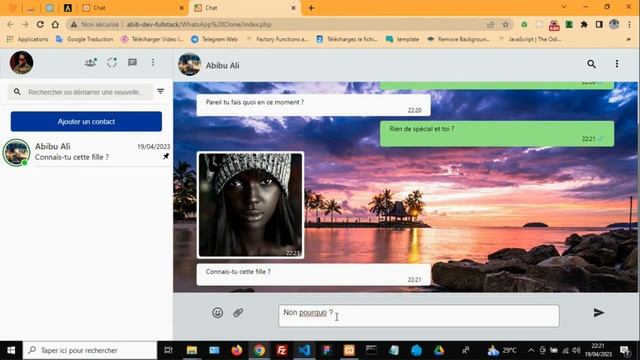Création de WhatsApp Clone en utilisant du (HTML,CSS,JS & PHP) смотреть онлайн