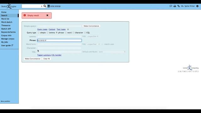 DigiLing - Mining and Managing Multilingual Terminology - Unit 8: Mining terms with SketchEngine II смотреть онлайн