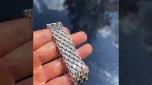 Серебряный мужской браслет