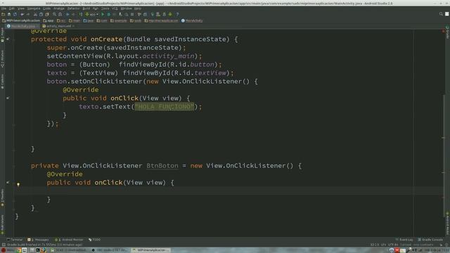 Programación Android Evento OnClick - Android Studio 2.0 смотреть онлайн