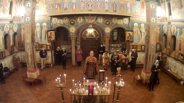 2021.12.10. Moleben and Akathist to the Mother of God. Молебен и акафист Пресвятой Богородице. смотреть онлайн