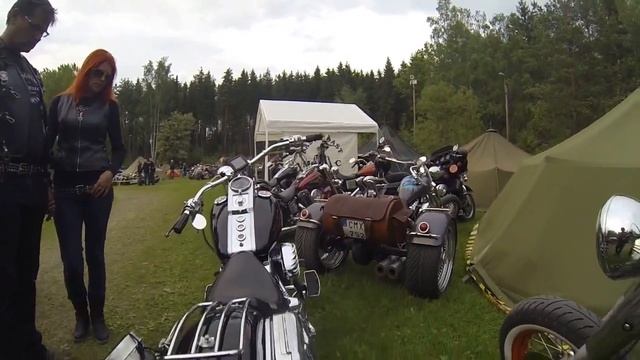 Custom Bike Show 2014, Norrtälije SE. "Kрасивые мотоциклы" смотреть онлайн