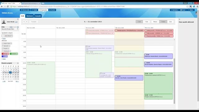 Spletni Seminar: Delo Z Organizatorjem