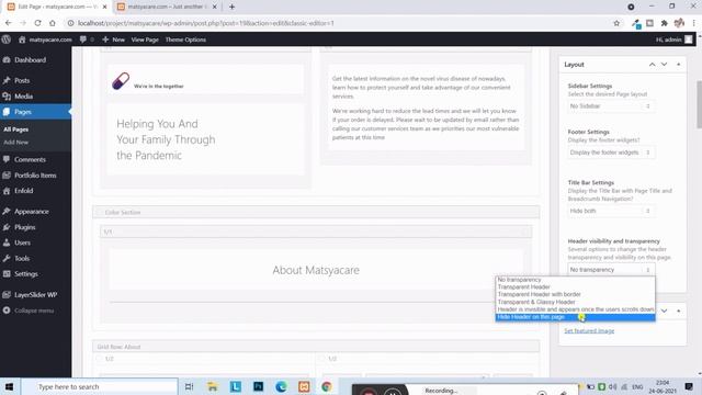 How to Show or Hide Wordpress Menu Navigation смотреть онлайн