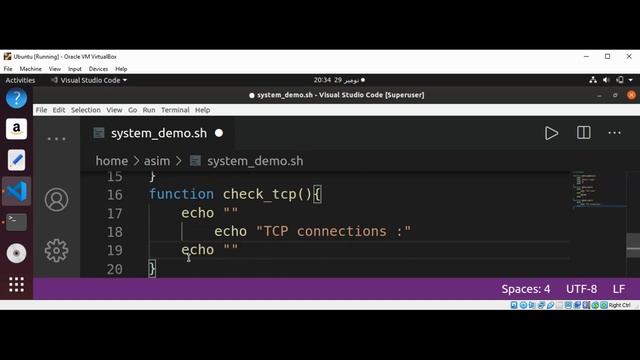 BASH script to check Memory usage, CPU load, TCP connections and Kernel version смотреть онлайн