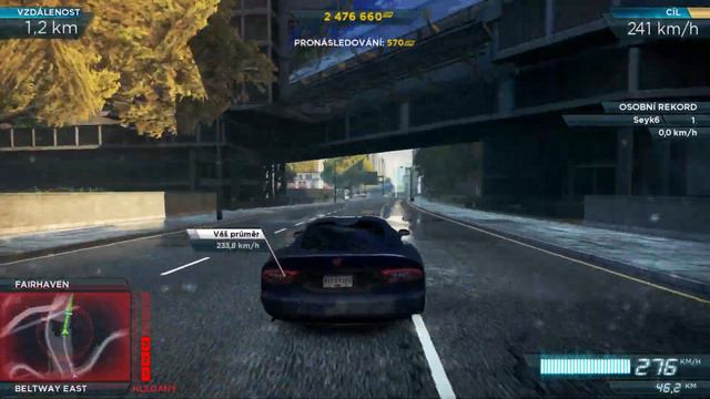 NFS Most Wanted 2012 - 2014 SRT Viper GTS - Downtown Run смотреть онлайн