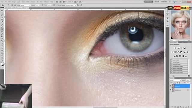 Урок Как сделать шикарные глаза в Photoshop Уроки Фотошопа смотреть онлайн