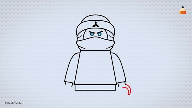 Drawing The Lego Ninjago Movie | Drawing Lego Ninja Zane | #LEGO #ninjago смотреть онлайн