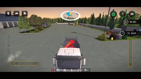 Construction Simulator 3 - Прохождение (gameplay). Постройка открытого склада на главной базе #3