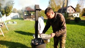 ВСЕ ДЕЛО В ГРАНАТОВОМ СОКЕ. БАРАНЬИ РЕБРА В КАЗАНЕ НА КОСТРЕ