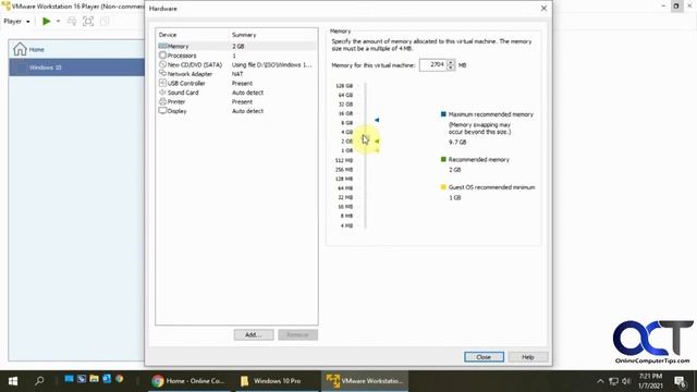 Create a Virtual Machine From an ISO Image File in VMware Player смотреть онлайн
