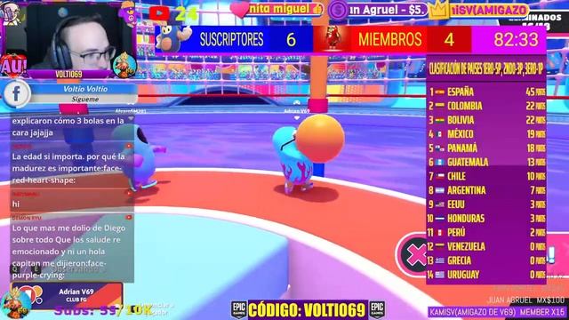 ?FALL GUYS? ¡EVENTO DE SUBS! #223 #fallguys #privadas #jugandoconsubs #directo #viral смотреть онлайн