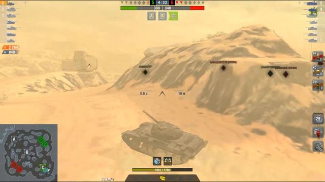 Wot Blitz - Т54 замес в Пустоши - World of Tanks Blitz смотреть онлайн