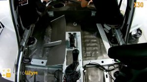 Шумоизоляция Renault Logan за 1 день. Уровень Комфорт. АвтоШум.