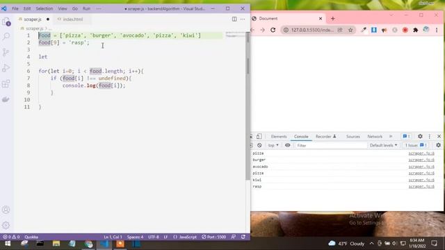 33. Searching through an array with for loop | Learn Javascript in Nepali [2022] смотреть онлайн