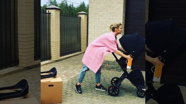 Doux Bebe - как собрать/разобрать коляску -topstrollers.ru смотреть онлайн