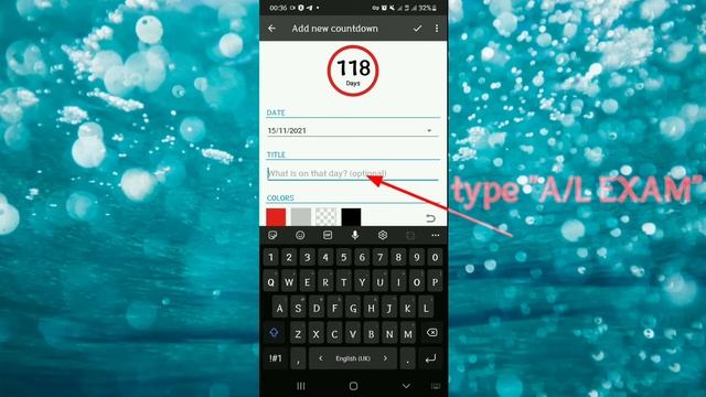 How to set countdown on your home screen | countdown widget смотреть онлайн