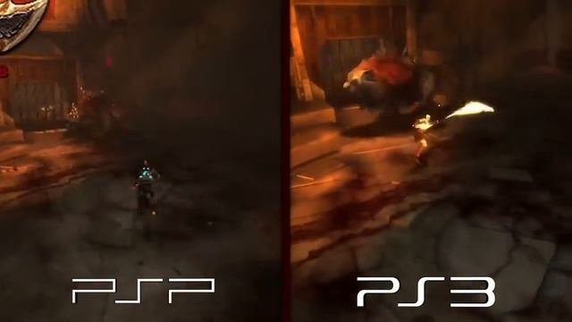 God of War: Origins Collection PS3 vs. PSP Comparison смотреть онлайн