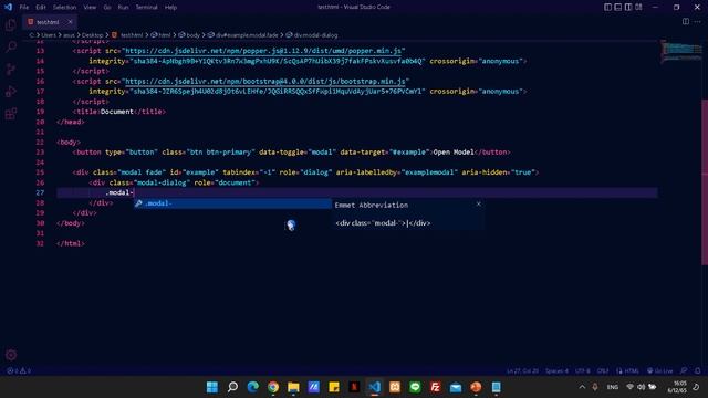 ?พัฒนาเว็บเพจ ตอนที่ 33 - Bootstrap Modal смотреть онлайн
