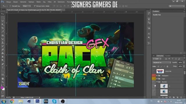 Photoshop(clash of clans)Pack смотреть онлайн