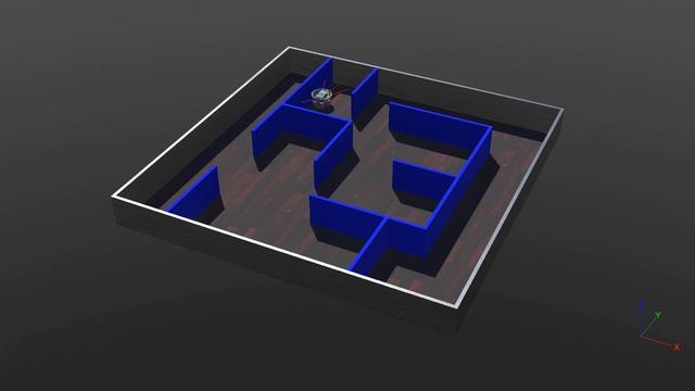 Maze Solving Robot | Webots | Python | Wall Following Algorithm смотреть онлайн