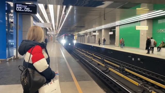 Коля ведёт поезд с минимальным интервалом. Источник видео: Https://t.me/makemetrobetter