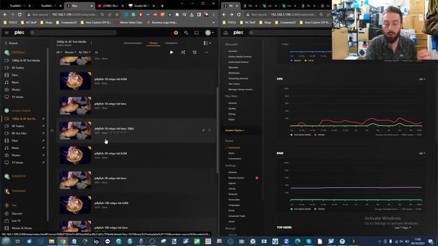 Jonsbo N2 + Topton NAS Plex Media Server 1080p/4K/8K Tests