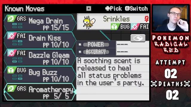 Pokemon Radical Red 2.3 Nuzlocke LIVE Lt. Surge and Whitney смотреть онлайн