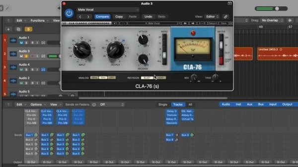 The CLA-76 Compressor Limiter Plug-in.What can $40 plugin get you ?