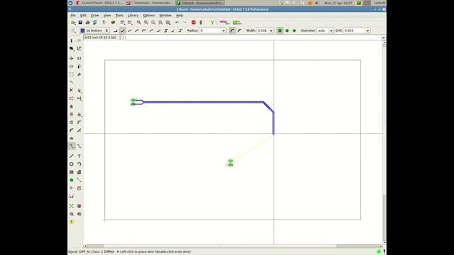 EAGLE Guided Tour Part 9: Differential Pairs and Length Balancing смотреть онлайн