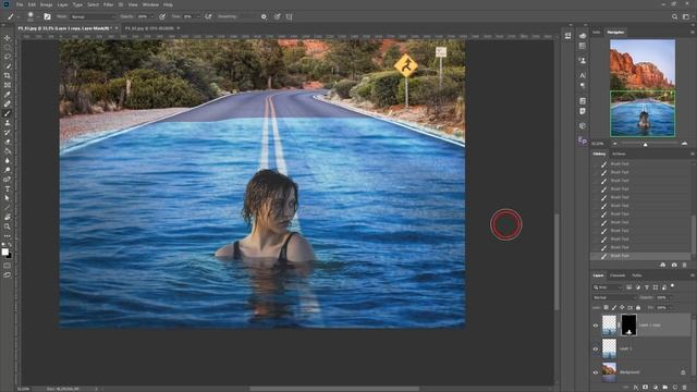 Photoshop tippek (#171.) - Elmerülni a tájban (kompozit fotó) смотреть онлайн