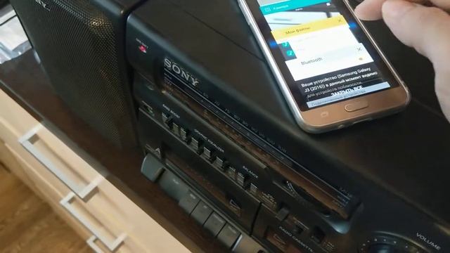 Sony CFS-W455L & Bluetooth Cassette Adapter смотреть онлайн