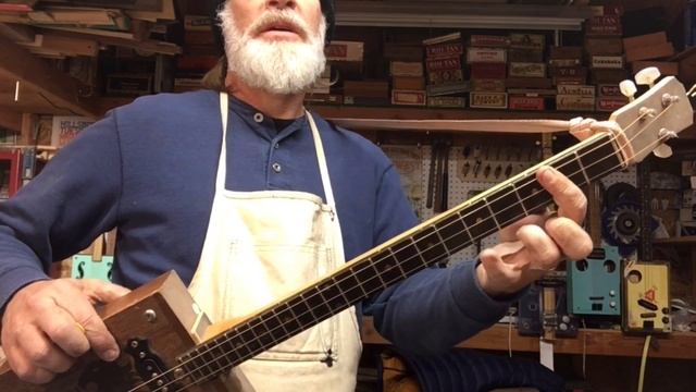 John Denver - Take Me Home Country Roads - Cigar Box Guitar LESSON смотреть онлайн