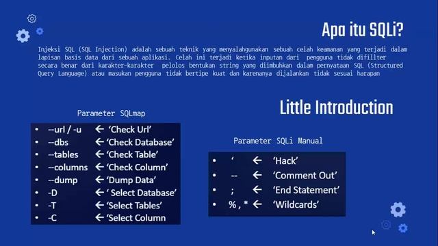 Introduction, FootPrinting, NMAP, SQL Injection, PDF Crack, Enskripsi Deskripsi, FTP смотреть онлайн