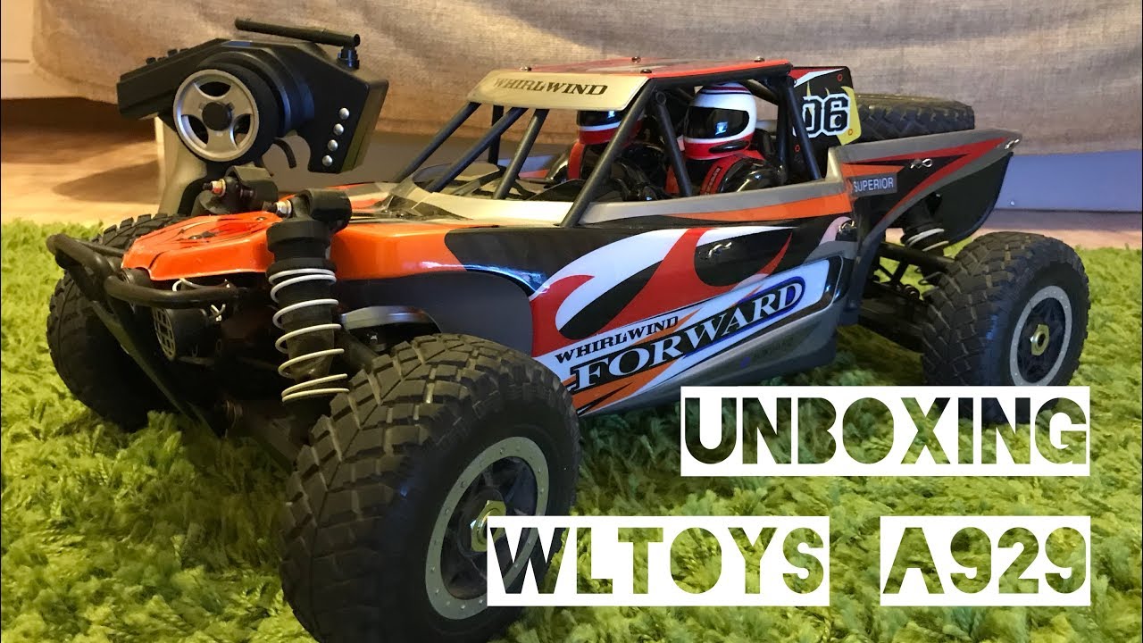 Wltoys A929 unboxingраспаковка