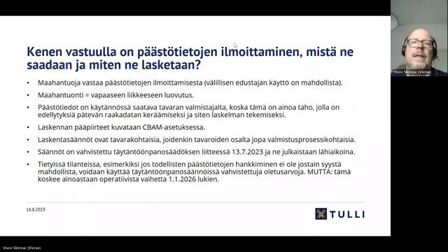 CBAM – mikä se on? Hiilirajamekanismin asiakastilaisuus (osa 1/3) смотреть онлайн