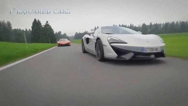 McLaren Sports Series: 570S, 570GT, 540C Exterior Design & Road Test Drive HD смотреть онлайн