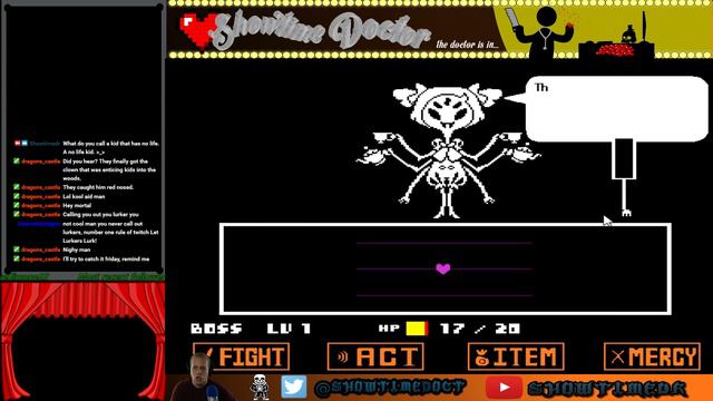Undertale Muffet Boss смотреть онлайн