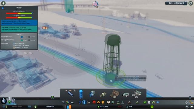 Cities: Skylines - How to plumb water and electricity into your town смотреть онлайн