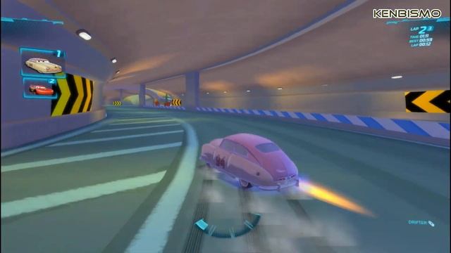 Cars 2 The Video Game Driven To Win Mod - Louise Nash - Harbor Sprint - PC Gameplay 1080p HD