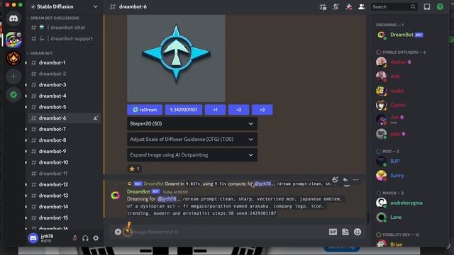AI Stable Diffusion Просто и Без Установки! Discord Bot для Stable Diffusion смотреть онлайн