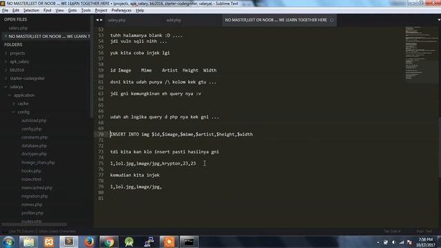 SQLi In INSERT Statement смотреть онлайн